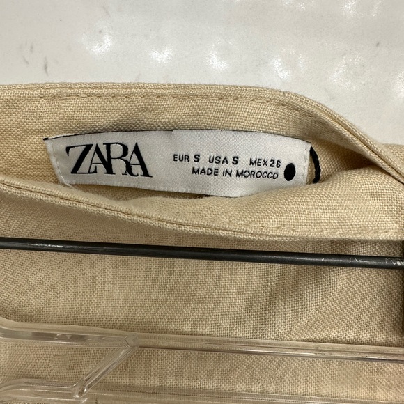Zara cut out linen skirt Nwt - Picture 6 of 6